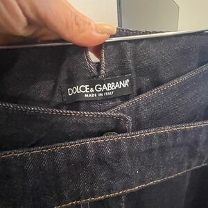 Dolce & Gabbana Black Denim Jeans